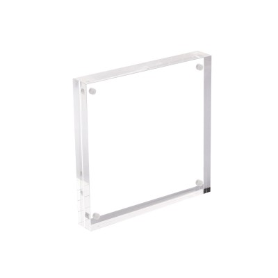 亚克力磁吸相框方形双面透明无框方形画框桌面摆台长方形厂家定制图5