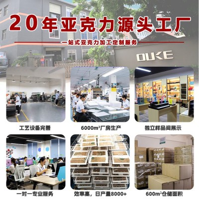 亚克力画框挂墙式摆台悬浮双面创意轻奢裱框半透彩色亚克 力相框图4