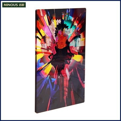 亚克力动漫吧唧砖二次元UV印刷漫画明星精雕水晶亚克力 立牌定制图5