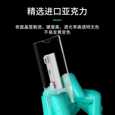 瑞普别针磁吸款胸牌亚克力胸牌定制胸卡透明员工工号牌 7019-7312图4