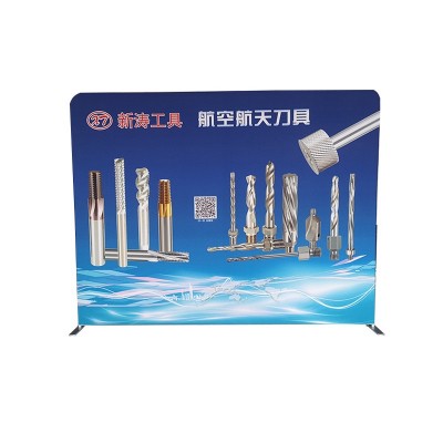 快幕秀展架定制直播背景板商场广告展示架铝型材画面定制背景板图4