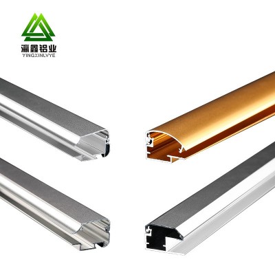 4公分超薄灯箱铝型材开启式铝合金海报LED广告画框铝材边框材料图5