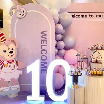 MARRYME求婚灯LOVE英文字母灯led霓虹灯10岁生日数字灯520发光字