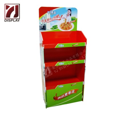 纸货架厂家泡面商场纸货架环保高强度瓦楞纸方便面纸展示架可定制图4