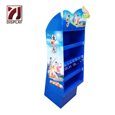 纸货架厂家泡面商场纸货架环保高强度瓦楞纸方便面纸展示架可定制图3