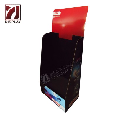 落地式瓦楞纸展示架工厂促销可加工定制PDQ堆盒纸板层盒架可折叠图5