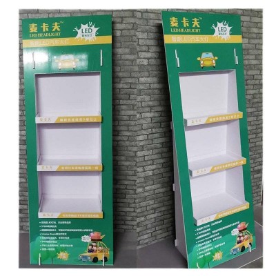 定制车灯 超市落地陈列货架雪弗板PVC安迪板商品陈列架层格式货架图5