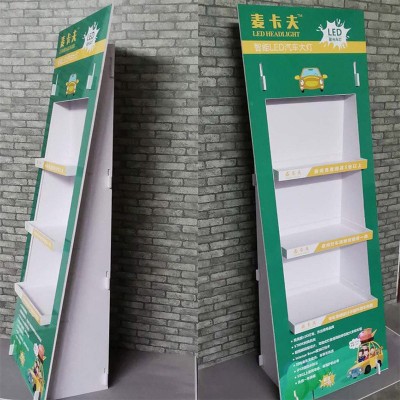 定制车灯 超市落地陈列货架雪弗板PVC安迪板商品陈列架层格式货架图3