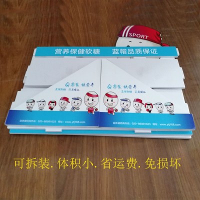 工厂定制PVC安迪板雪弗板展示架 台面药品陈列PVC展示盒超市食品图4