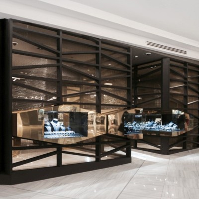 饰品展柜钢化玻璃首饰展柜欧式风格珠宝展柜供应图2