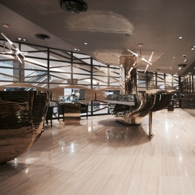 饰品展柜钢化玻璃首饰展柜欧式风格珠宝展柜供应图4