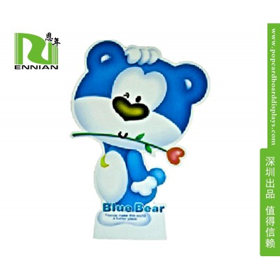 牛仔滑板纸广告立牌 瓦楞纸超市产品 告宣传促销 会展 快展展示架图4