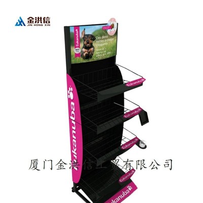 百货零食展示架商用稳固耐磨门店货架宠物用品架工厂定制批发