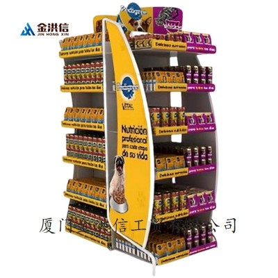 百货零食展示架商用稳固耐磨门店货架宠物用品架工厂定制批发图4