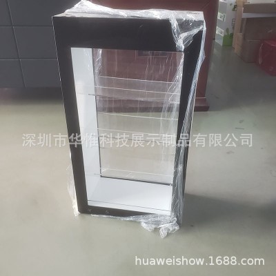 亚克力电子火因展示架雾化烟油展示柜绿豆烟杆七彩发光陈列展示架图5