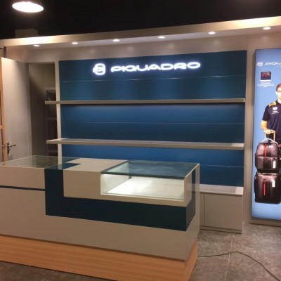 商用实体店室内展示柜化妆品美容院产品货架收纳