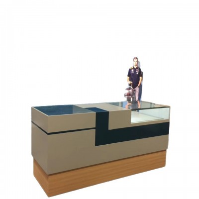 商用实体店室内展示柜化妆品美容院产品货架收纳图5