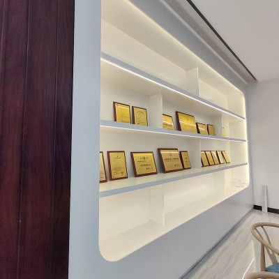 产品专利奖品奖牌奖杯荣誉证书展示柜公司企业证书柜子展厅展示架图2