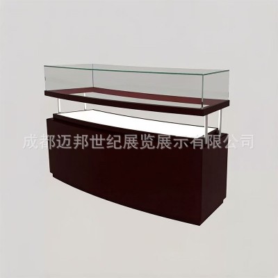 四川博物馆展柜厂家钢制玻璃独立柜纪念馆文献古董标本陶瓷陈列柜图4