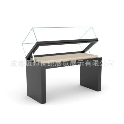 四川古董文物展示柜博物馆展柜独立柜珠宝玻璃柜台玉器陈列柜定制图2