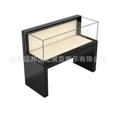 四川博物馆展柜厂家钢制玻璃独立柜纪念馆文献古董标本陶瓷陈列柜图5