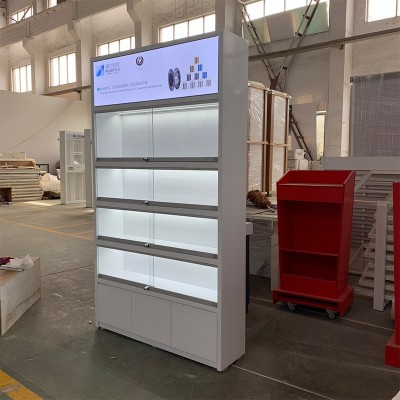 常州展柜厂家制作产品展示柜展厅设计展厅展柜办公室样品展示柜图3