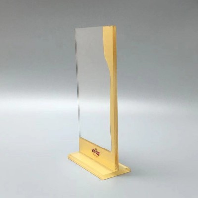 亚克力台卡桌牌菜单牌有机玻璃餐牌酒水牌桌面展示牌厂家直销图2