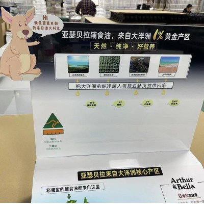 有机玻璃食品饮料婴幼儿辅食油品牌形象展示亚克力陈列架制作图3