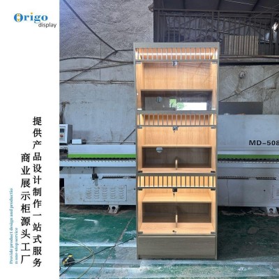 猫笼实木猫咪寄养宠物店展示柜猫产房猫别墅超大空间木质展柜收纳图2