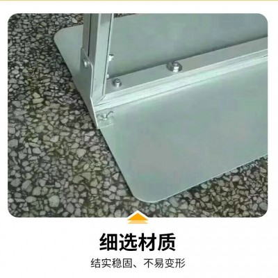批发卡槽丽屏立式落地式立屏kt板广告宣传牌海报架丽屏门型展架图3