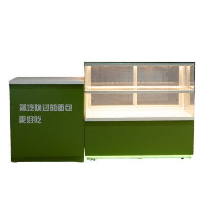 蛋糕店专用展示柜恒温制冷长久保鲜保鲜柜柜台面包柜烤漆立式图5