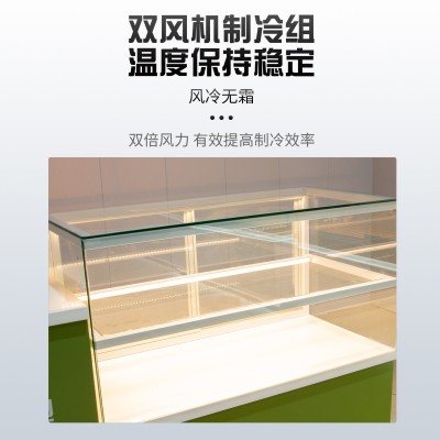 蛋糕店专用展示柜恒温制冷长久保鲜保鲜柜柜台面包柜烤漆立式图4