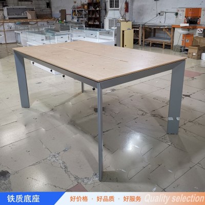 新款华为3.7手机展示柜洽谈培训桌可拆装电脑数码产品中岛体验台图2