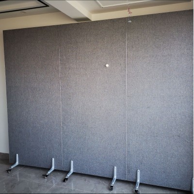 推荐磁吸款书画亚麻布板墙书法画展展览美术展示宣传美术板墙隔断图2