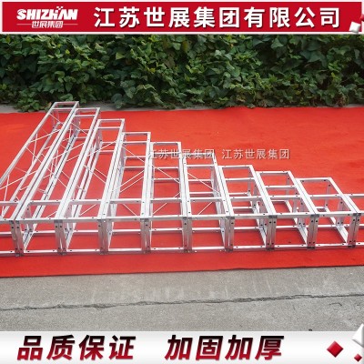 世展方管桁架钢铁桁架厂家批发热镀锌方管桁架定/制舞台背景架图3