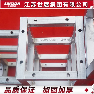 世展方管桁架钢铁桁架厂家批发热镀锌方管桁架定/制舞台背景架图2