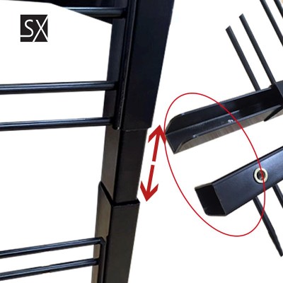 定制展示架pop金属展架可移动挂钩手机壳手机配件商超展示陈列架图3