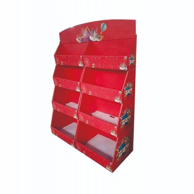 瓦楞纸堆头日常节日促销玩具食品商场超市创意PDQ地推陈列纸堆头图3