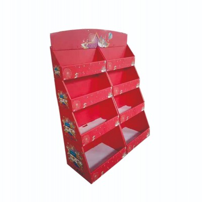 瓦楞纸堆头日常节日促销玩具食品商场超市创意PDQ地推陈列纸堆头
