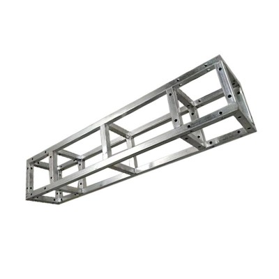 加工定制镀锌方管桁架镀锌圆管背景架舞台灯架途为支架立式图5