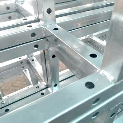 舞台桁架方管广告背景架热镀锌钢铁厂家婚庆舞台架折叠展架可折叠