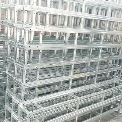 舞台桁架方管广告背景架热镀锌钢铁厂家婚庆舞台架折叠展架可折叠图2