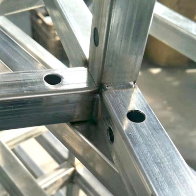 舞台桁架方管广告背景架热镀锌钢铁厂家婚庆舞台架折叠展架可折叠图4