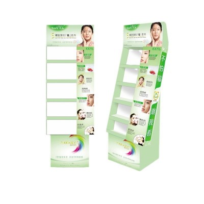 落地展示盒广告商品展示架 纸货架堆头 拖把展示架 纸堆头定 制图4