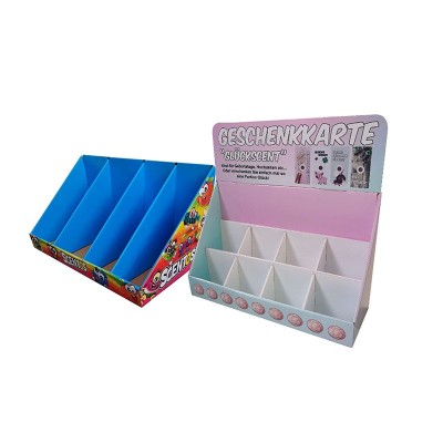 厂家供应超市玩具纸地堆瓦楞纸货架化妆品展示盒食品陈列盒批发图4