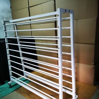 厂家热销新款多层双面18层加粗带刀金属桌布架毛巾面料包装纸架图3