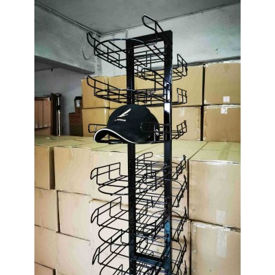 厂家直销铁艺帽子展示架帽架帽子收纳架帽托可拆装帽架展示道具图2