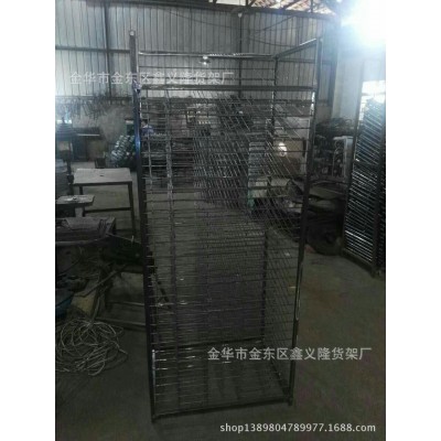 批发优惠多层落地铁线展示架 地毯地板展示架 卡纸展示架 样品架图3