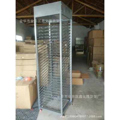 批发优惠多层落地铁线展示架 地毯地板展示架 卡纸展示架 样品架图5