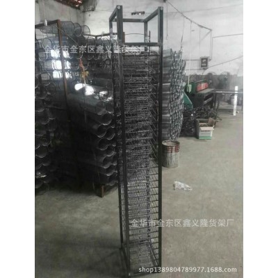 批发优惠多层落地铁线展示架 地毯地板展示架 卡纸展示架 样品架图4